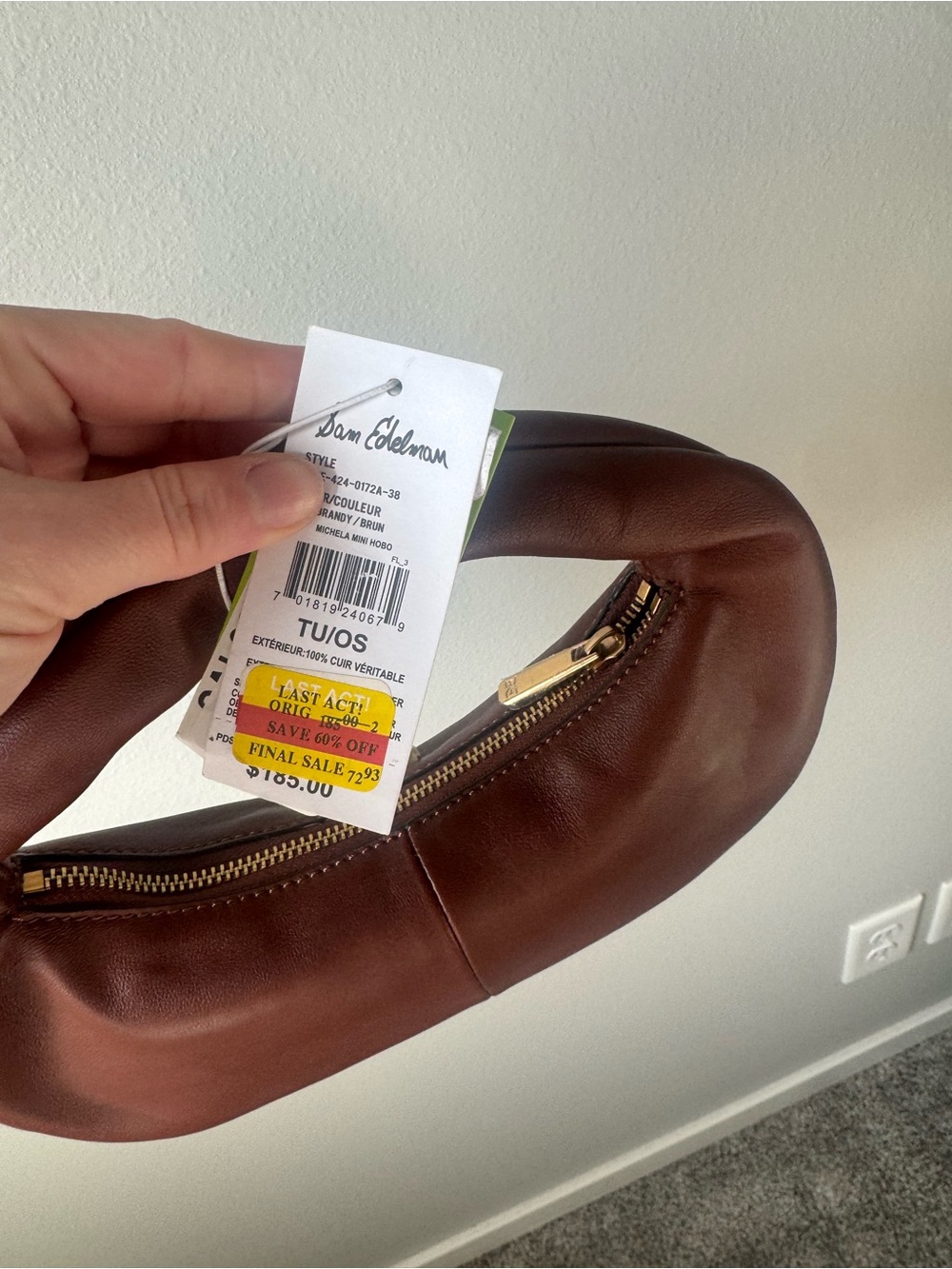 Sam Edelman Michelle Mini Hobo Bag NWT - Picture 4 of 9